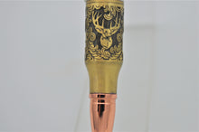 Load image into Gallery viewer, Bolt Action Rifle Operated Deer Head Antler Hunter Ballpoint Pen
