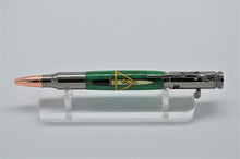 Load image into Gallery viewer, DELTA FORCE Bolt Action Inlaid Wood Handmade Pen Ballpoint ACE
