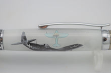 Load image into Gallery viewer, P 47 Thunderbolt Relic Memorabilia Pen - WWII Actual P-47 Material Embedded, Certified LIMITED RARE
