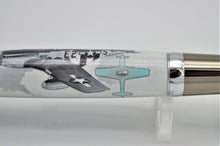 Load image into Gallery viewer, Boeing B-17 Flying Fortress WWII Bomber "Desert Rat" Pen - Actual B17 Material Embedded, Certified LIMITED RARE
