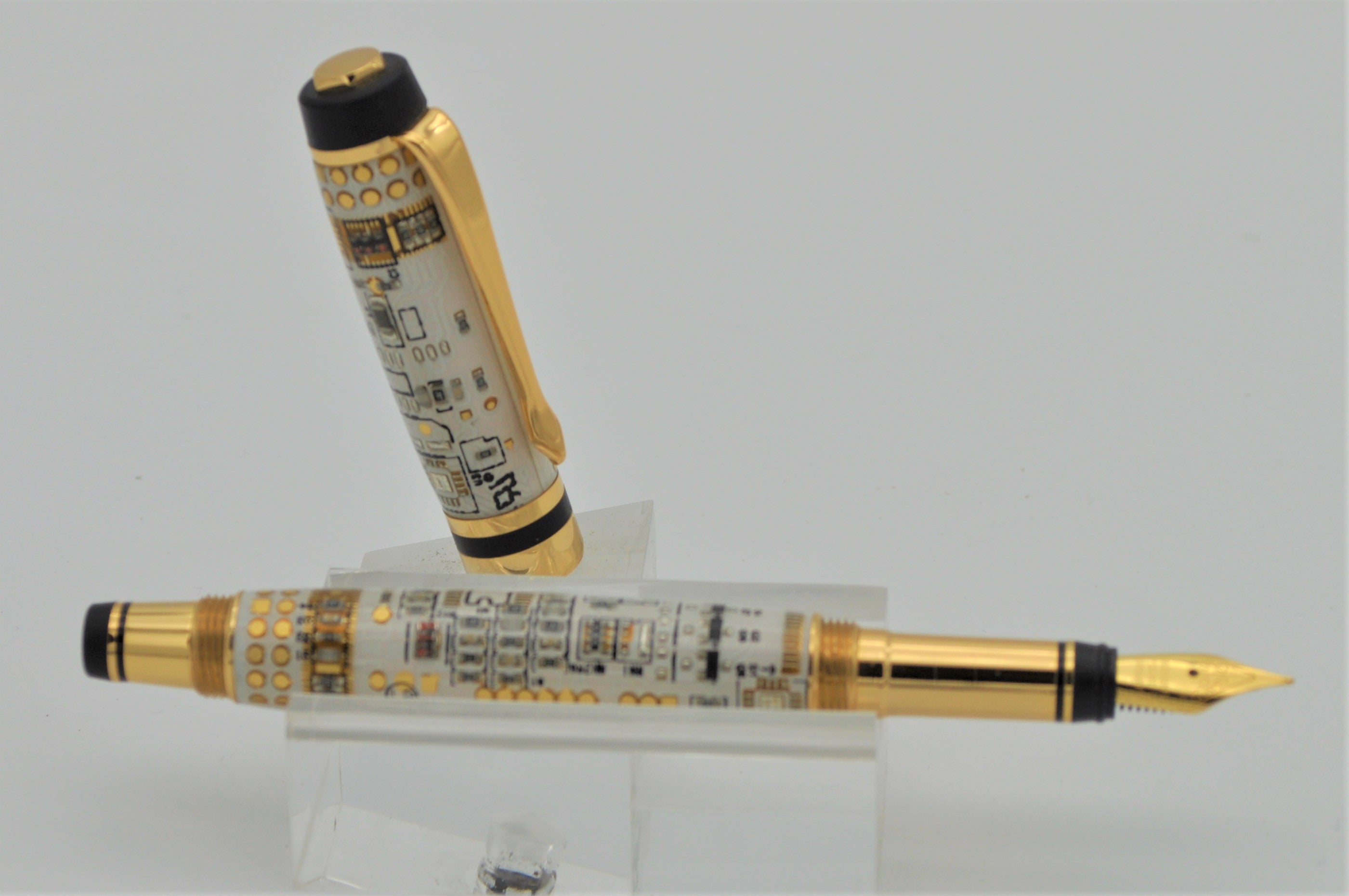 White Fountain PCB Computer Printed Circuit Board Ink Pen White Circui ...