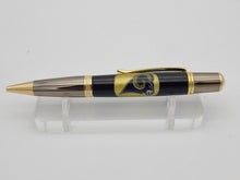 Load image into Gallery viewer, PEN MADE WITH L.A. RAMS BEER BOTTLE CAP, HANDMADE, BALLPOINT LIMITED CUSTOM
